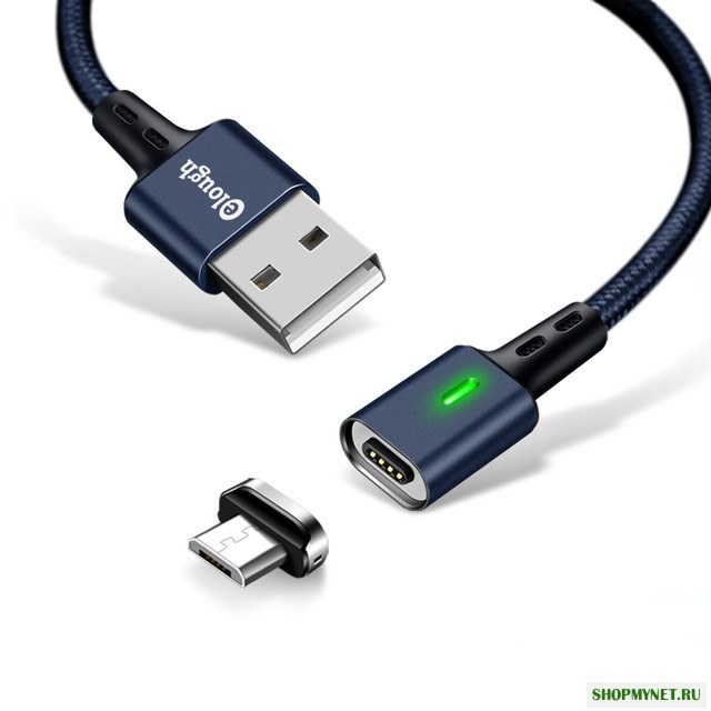 Elough Estar Magnetic 3A Быстрая зарядка Micro USB кабель для передачи данных для Samsung Xiaomi