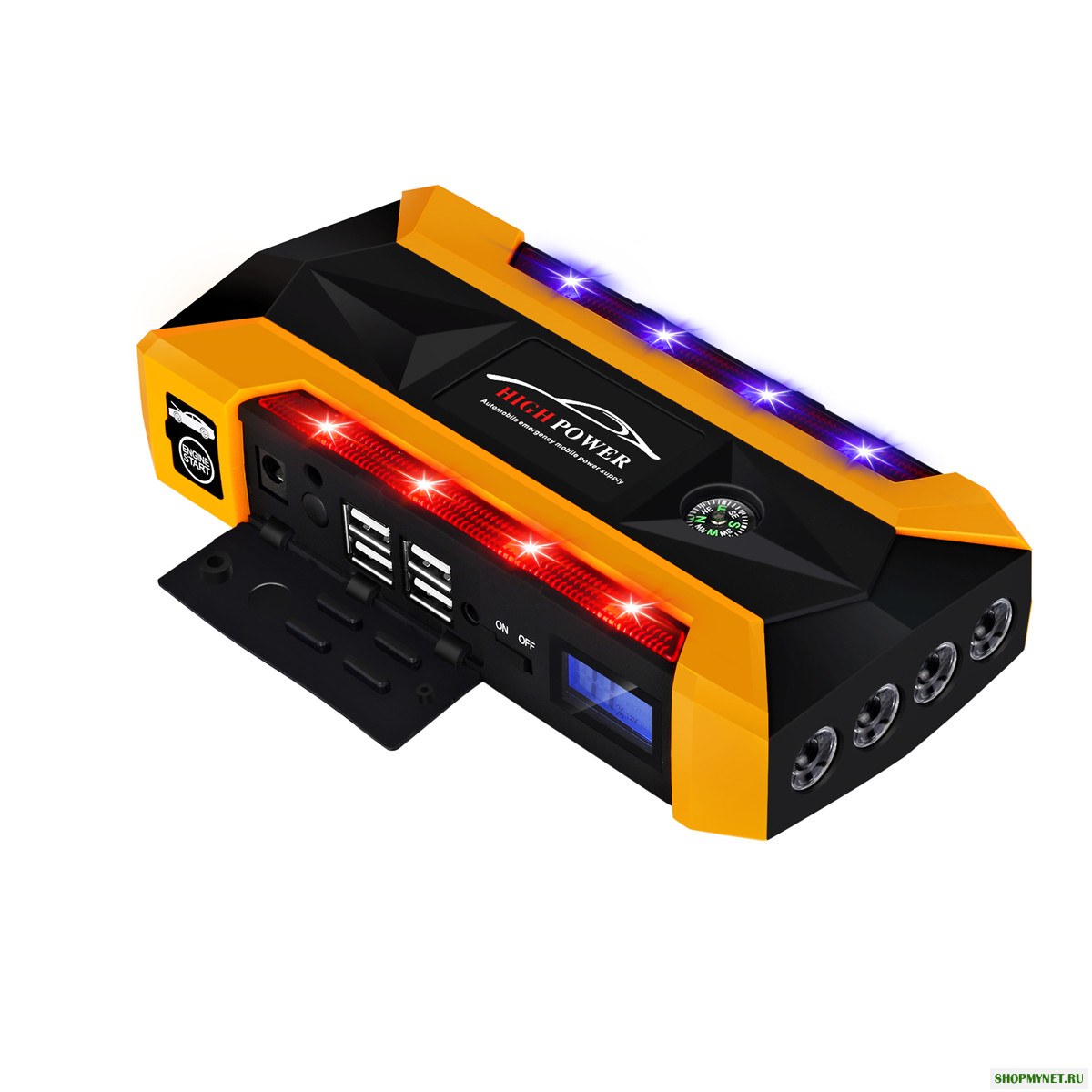 89800mAh Многофункциональный пусковой пусковой пусковой блок питания с USB-защитой Hammer
