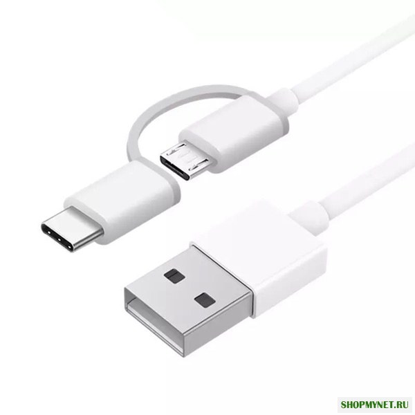 Bakeey 2 в 1 QC 3.0 Тип-С Micro USB кабель для быстрой зарядки 30 см для Oneplus 5 Xiaomi 6 Redmi Note 4x