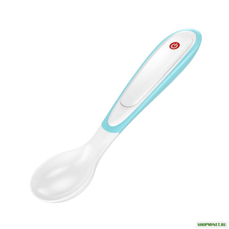 Vvcare TS01 LED Цифровая ложка для регулирования температуры для детей Baby Водонепроницаемы Подающие принадлежности Батарея Мощность