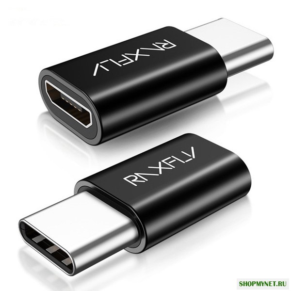 RAXFLY Type C Переходник для подключения к USB-адаптеру Micro USB OTG для Oneplus 6 Xiaomi Mi 8 S9 Macbook