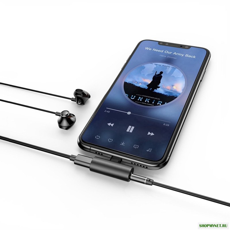 Bakeey 2 в 1 Type C Преобразователь 3,5 мм Aux Jack Адаптер для быстрой зарядки для Huawei P30 Pro Mate 30 5G Xiaomi 9 Pro Redmi K20 Pro K30